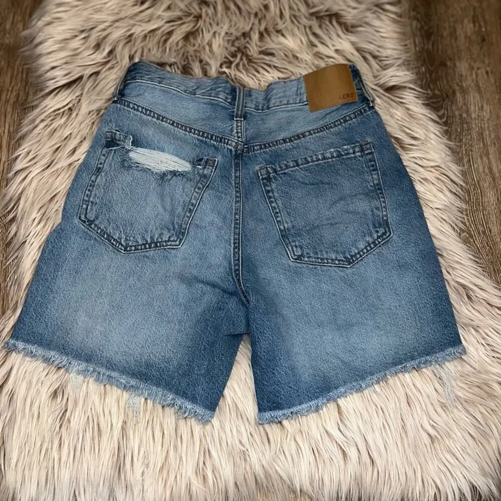 Aeropostale 90”s baggy jeans distressed women’s jeans